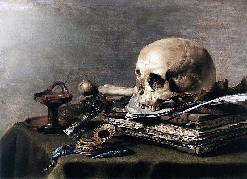  Vanitas still life.